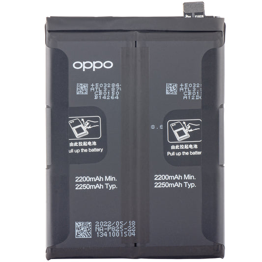 Akku Oppo Find X3 Neo / Reno6 Pro 5G / Reno5 Pro 5G / Reno5 Pro+ 5G, BLP825, Service Pack 4906043 