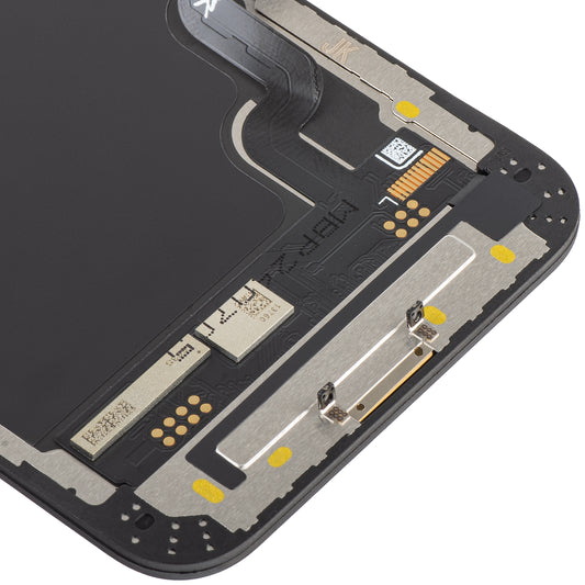 Touchscreen Display JK für Apple iPhone 12 mini, mit Rahmen, In-Cell LCD Version, Schwarz 