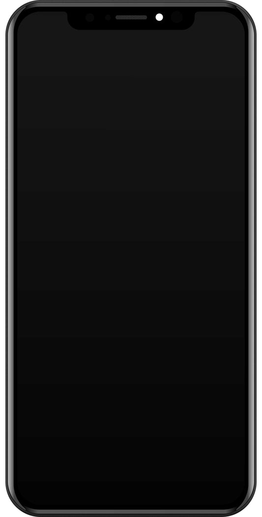 JK Touchscreen Display für Apple iPhone 11 Pro Max, mit Rahmen, In-Cell LCD Version, Schwarz