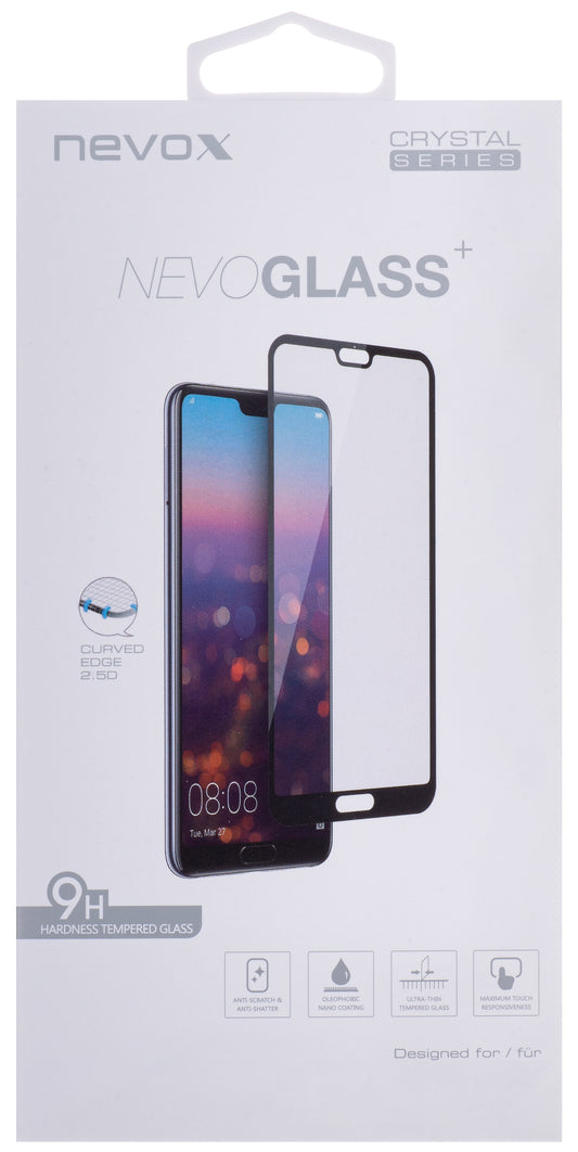 Nevox Displayschutzfolie für Apple iPhone 13 Pro Max, Glas, Vollverklebung, 2.5D