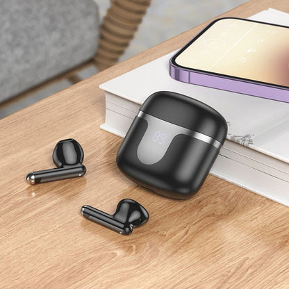 Handsfree Bluetooth HOCO EQ7, TWS, Schwarz