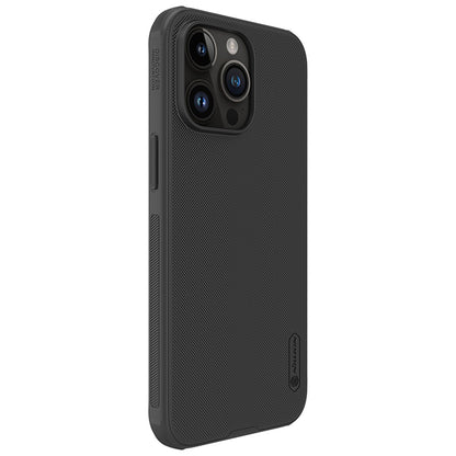 Hülle für Apple iPhone 16 Pro Max, Nillkin, Super Frosted Shield Pro, Schwarz 