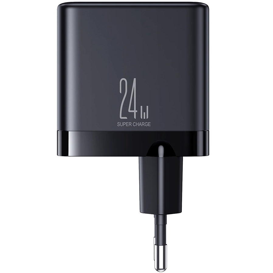Netzwerk-Ladegerät Joyroom JR-TCN03, 24W, 2.4A, 4 x USB-A, Schwarz 