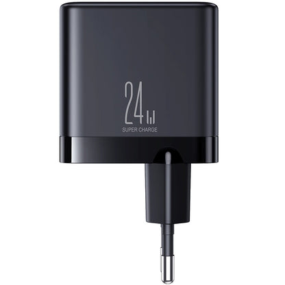 Netzwerk-Ladegerät Joyroom JR-TCN03, 24W, 2.4A, 4 x USB-A, Schwarz 