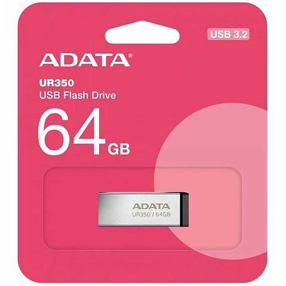 Externer Speicher USB-A 3.2 Adata UR350, 64Gb UR350-64G-RSR/BK 