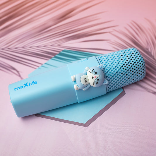 MaXlife Tier MXBM-500 Bluetooth-Mikrofon, blau 
