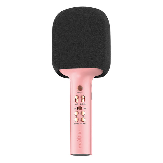 MaXlife MXBM-600 Bluetooth-Mikrofon, Rosa 